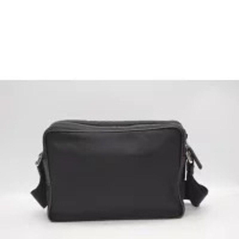 Prada Black Re Shoulder Saffiano Bag Leather Nero S Black